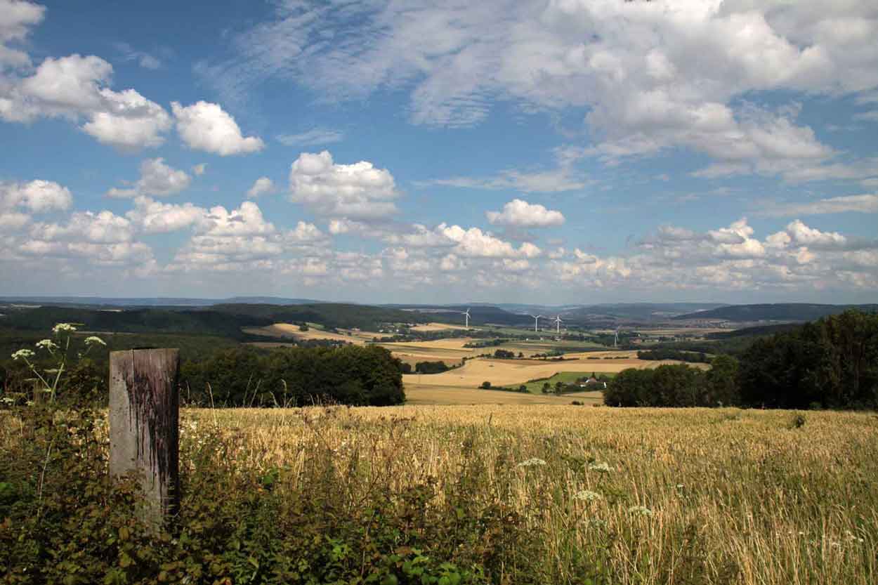 Foto vom Weserbergland